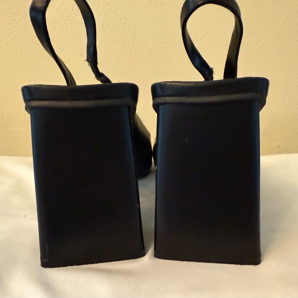 Bcbgeneration Black Slingback Heels - image 7